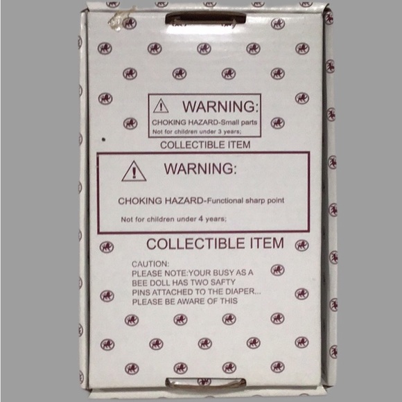 NIB Ashton-Drake Galleries “Busy as a Bee” Miniature 5” Doll, Collectible - Picture 9 of 9